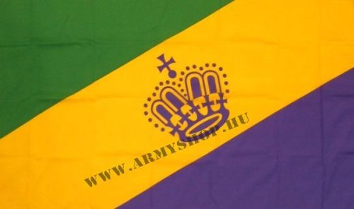 Mardi Gras flag - 90x150cm