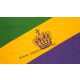 Mardi Gras flag - 90x150cm