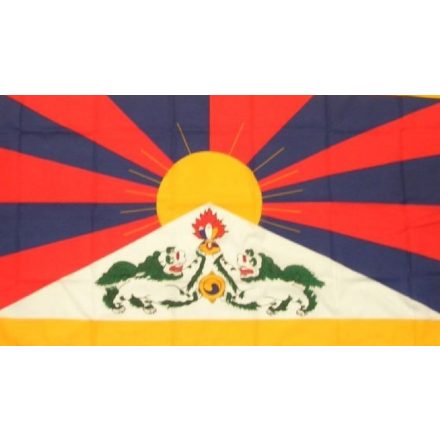 Vlajka veľká 90x150cm Tibet