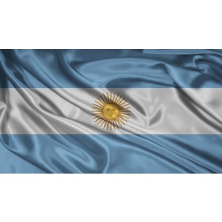 Vlajka veľká 90x150cm Argentína