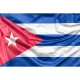 Flagge Kuba - 30 x 45 cm