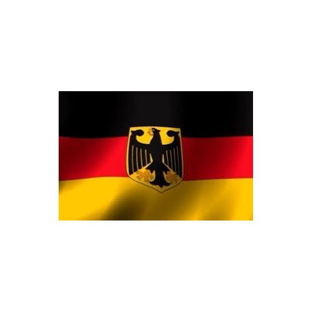 Németország címeres zászló