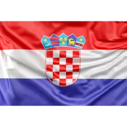 Flagge Kroatien - 30 x 45 cm