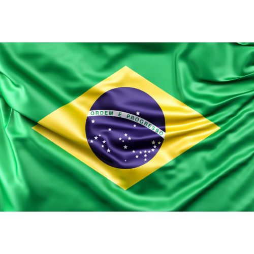 Brazília zászló - 30 x 45 cm
