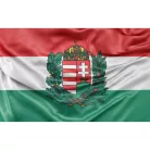 Hungary flag (With Crest & Olive Branch) - 30x45cm
