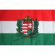 Hungary flag (With Crest & Olive Branch)