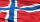 Norwegen Fahne