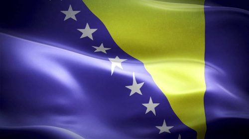 Flagge Bosnien und Herzegowina