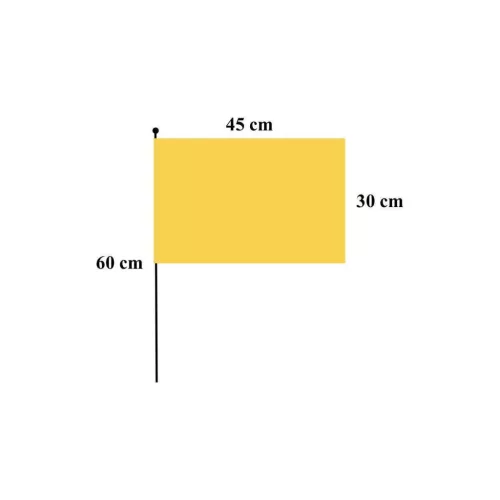 Bosnia and Herzegovina flag - 30 x 45 cm