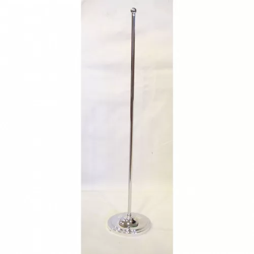 Podstavec stolový kovový na vlajku malú stolovú