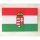 Hungary (With Crest) flag Sticker