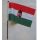 Hungary Desk flag (With Crest) - 16x23cm