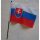 Slovakia Desk flag - 16x23cm