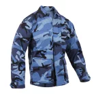 M-Tramp BDU field jacket, blue-camo XXS