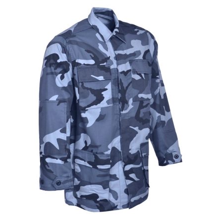 M-Tramp BDU field jacket, blue-camo