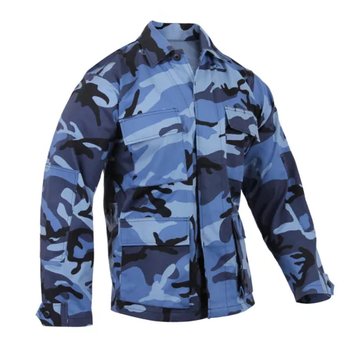 M-Tramp BDU jacheta, albastru-camo XXS