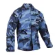 M-Tramp BDU field jacket, blue-camo XXS