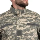 Mil-Tec ripstop ACU field jacket, grey-digit M