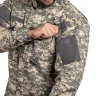 Mil-Tec ripstop ACU field jacket, grey-digit M