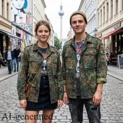 Germania BW jacheta, flecktarn
