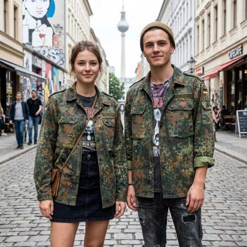 Német BW (Bundeswehr) zubbony, flecktarn