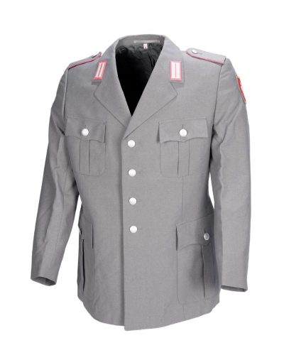 Duty jacket grey with patch 