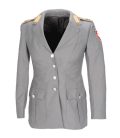 Women's duty jacket grey with patches