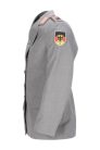 Women's duty jacket grey with patches