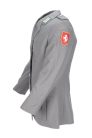 Women's duty jacket grey with patches