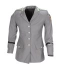 Women's duty jacket grey with patches