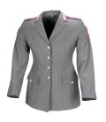 Women's duty jacket grey with patches