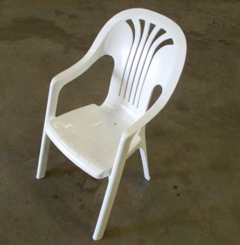 Garden backed chair